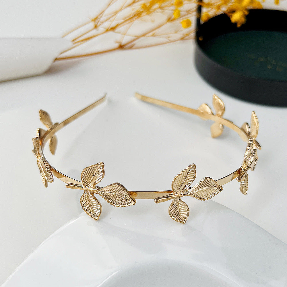 Wholesale Metal Leaf Head Hoops